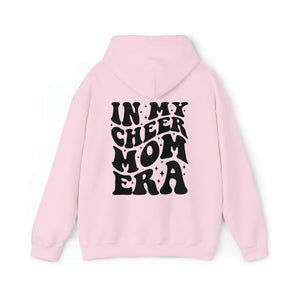 Cheer Mom Era Pink and Black Hoodie Cheerleading Flyer Stunt